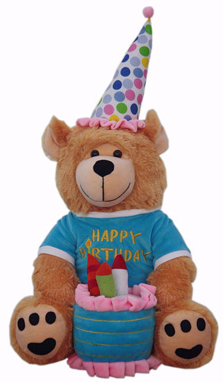 happy birthday stuffed bear