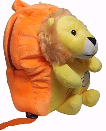 Roar into Adventures: Cute Lion Soft Plush Backpack for Kids | Shishu